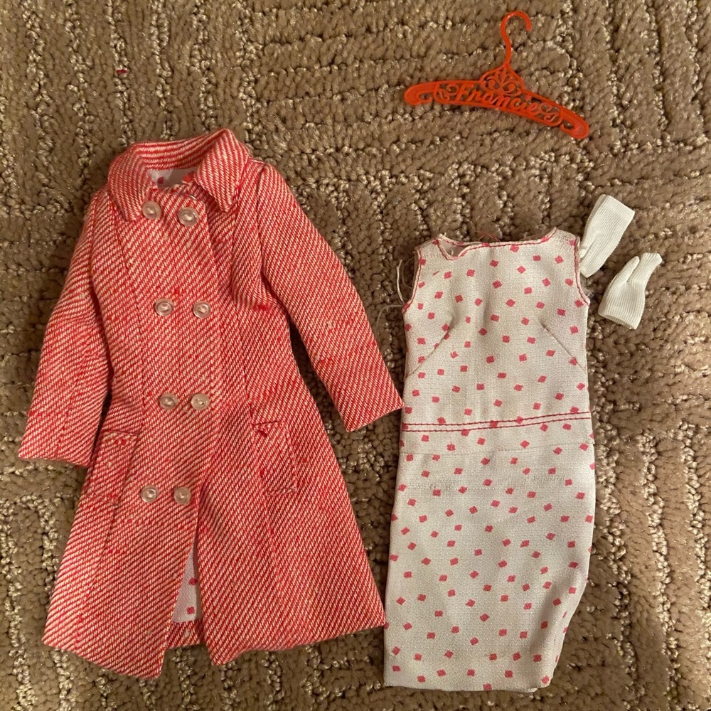 Vintage Francie shoppin’ spree outfit #1261 Barbie